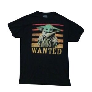 Black Star Wars 'Wanted' T-Shirt